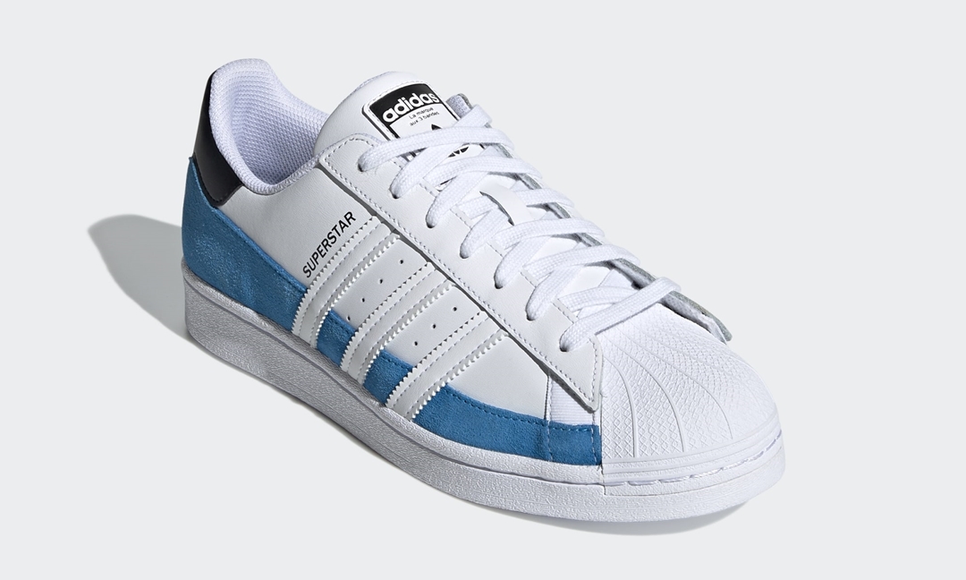 5/1 発売！adidas Originals SUPERSTAR “Bright Blue/White” (アディダス オリジナルス スーパースター “ブライトブルー/ホワイト”) [FX5571]