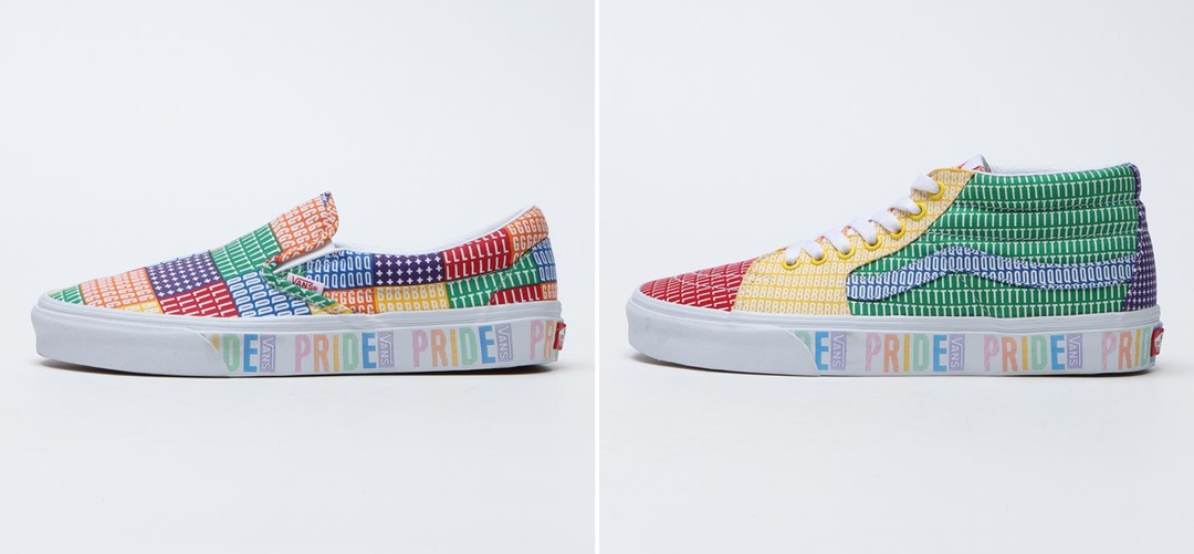 VANS 2021 “PRIDE PACK” CLASSIC SLIP-ON/SK8-MID (バンズ ボルト 2021年 “プライドパック” クラシックスリッポン/スケートミッド)