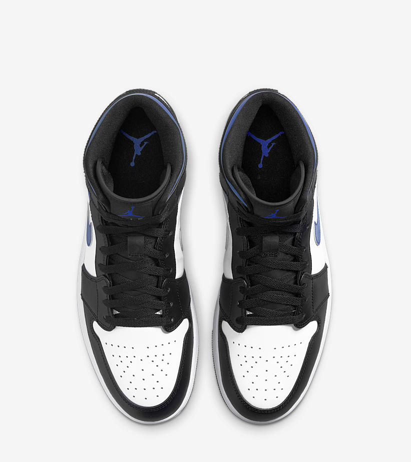 【国内 7/19 発売】ナイキ エア ジョーダン 1 ミッド “ホワイト/ブラック/ロイヤル” (NIKE AIR JORDAN 1 MID “White/Black/Royal”) [554724-140]