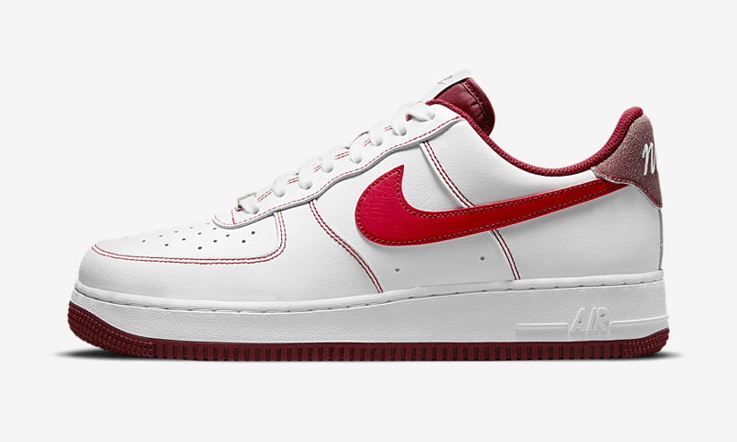 【国内 6/21 発売】ナイキ エア フォース 1 07 ロー “ファースト ユーズ/ホワイト/レッド” (NIKE AIR FORCE 1 07 LOW “First Use/White/Red”) [DA8478-101]