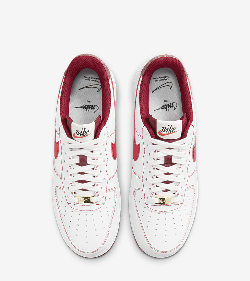 【国内 6/21 発売】ナイキ エア フォース 1 07 ロー “ファースト ユーズ/ホワイト/レッド” (NIKE AIR FORCE 1 07 LOW “First Use/White/Red”) [DA8478-101]