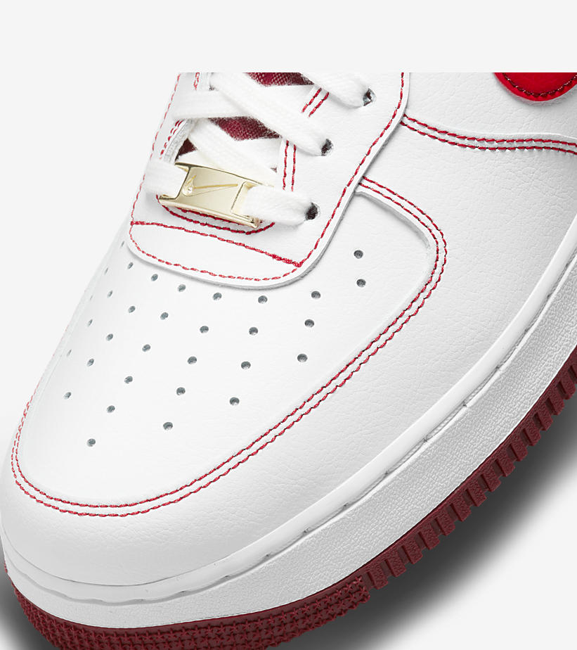 【国内 6/21 発売】ナイキ エア フォース 1 07 ロー “ファースト ユーズ/ホワイト/レッド” (NIKE AIR FORCE 1 07 LOW “First Use/White/Red”) [DA8478-101]