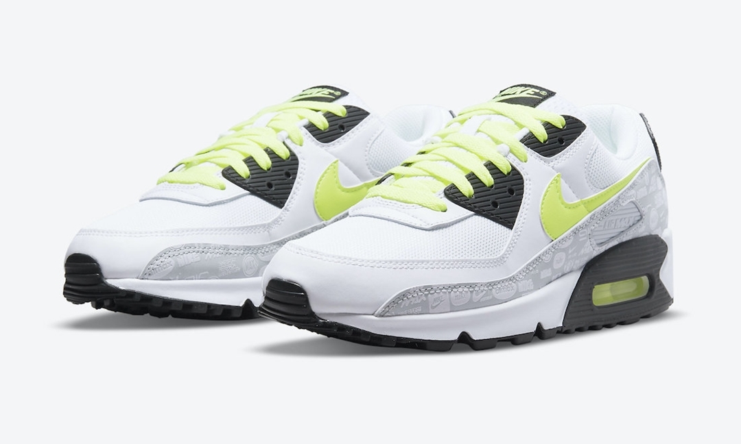 【国内 7/29 発売】ナイキ エア マックス 90 “ホワイト/ブラック/ボルト” (NIKE AIR MAX 90 “White/Black/Volt”) [DB0625-100]