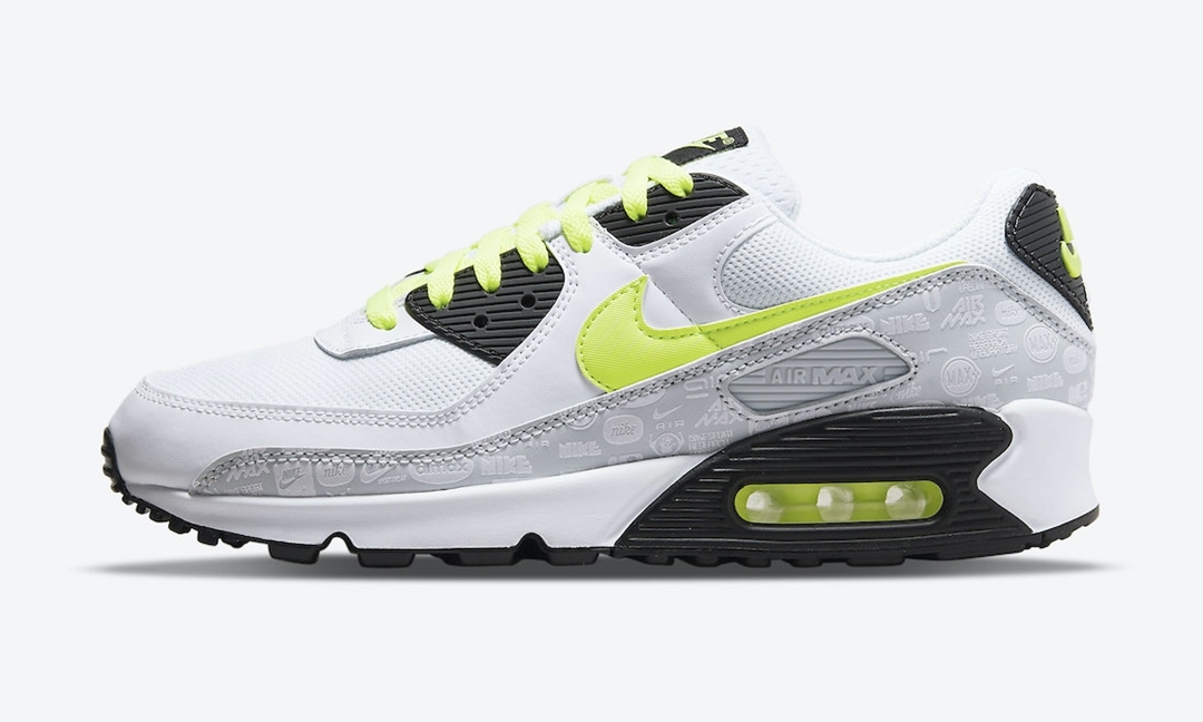 【国内 7/29 発売】ナイキ エア マックス 90 “ホワイト/ブラック/ボルト” (NIKE AIR MAX 90 “White/Black/Volt”) [DB0625-100]