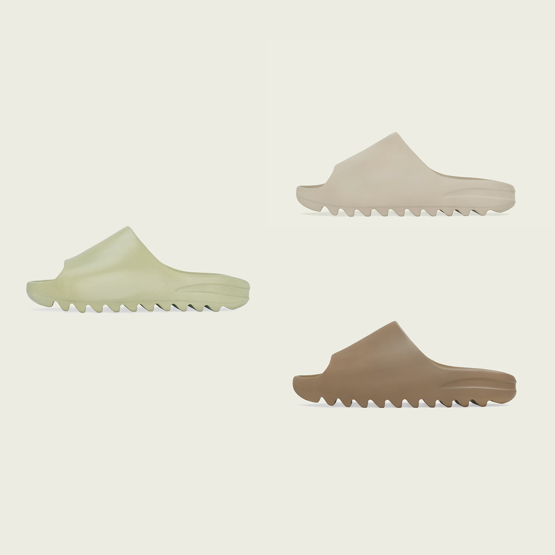 4/26 発売！adidas Originals YEEZY SLIDE "PURE/RESIN/CORE" (アディダス オリジナルス イージー スライド)