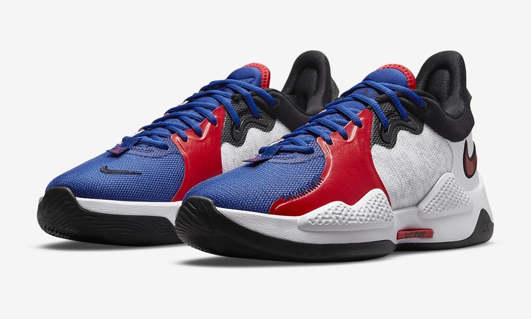 5/1 発売！ナイキ PG5 EP “ホワイト/ラッシュブルー/ユニバーシティレッド” (NIKE PG5 EP “White/Rush Blue/University Red”) [CW3146-101]