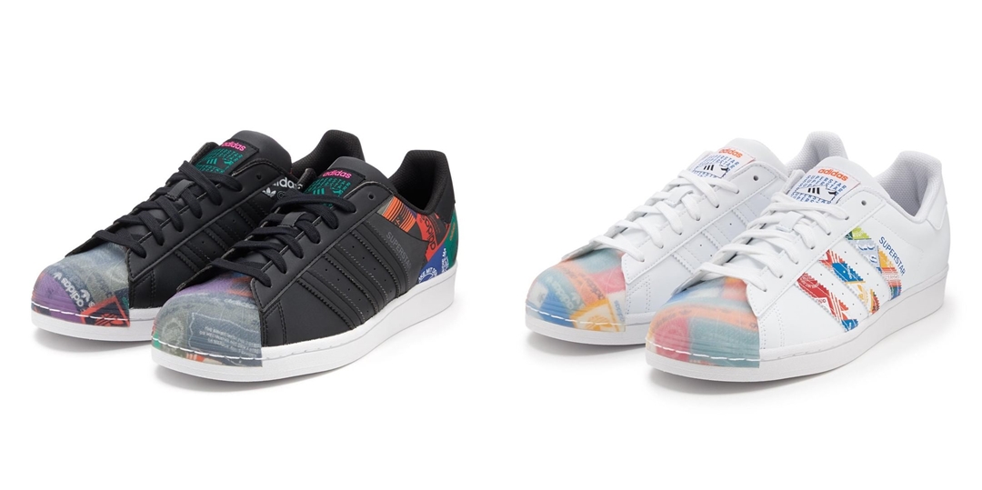 adidas Originals SUPERSTAR "LABEL PACK" Black/White (アディダス オリジナルス スーパースター "ラベルパック" ブラック/ホワイト) [GX2716,GX2717]