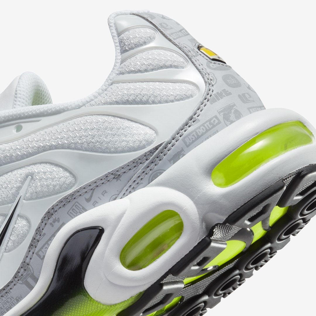 ナイキ エア マックス プラス “ホワイト/グレー/ボルト” (NIKE AIR MAX PLUS “White/Grey/Volt”) [DB0682-002]