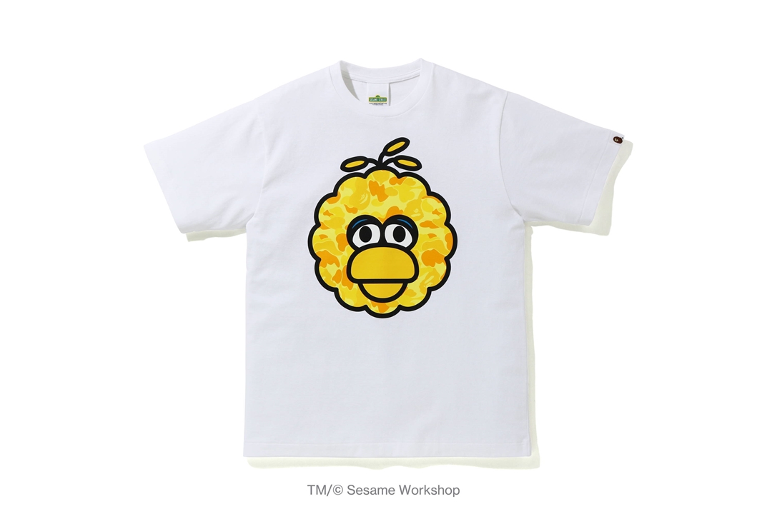 こどもの日にちなんだA BATHING APE × SESAME STREET コラボレーションが5/2 発売 (ア ベイシング エイプ セサミストリート)