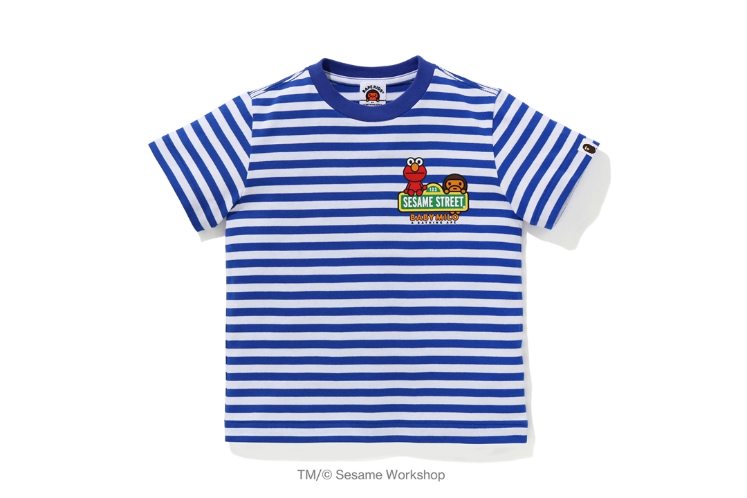 こどもの日にちなんだA BATHING APE × SESAME STREET コラボレーションが5/2 発売 (ア ベイシング エイプ セサミストリート)