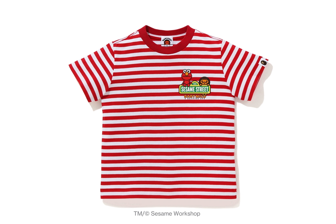 こどもの日にちなんだA BATHING APE × SESAME STREET コラボレーションが5/2 発売 (ア ベイシング エイプ セサミストリート)