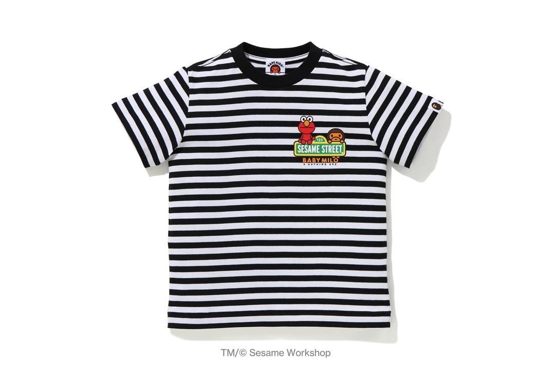 こどもの日にちなんだA BATHING APE × SESAME STREET コラボレーションが5/2 発売 (ア ベイシング エイプ セサミストリート)