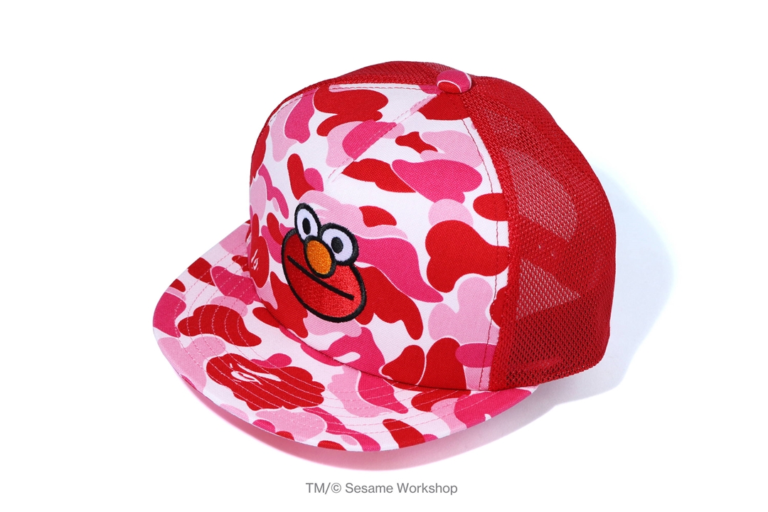 こどもの日にちなんだA BATHING APE × SESAME STREET コラボレーションが5/2 発売 (ア ベイシング エイプ セサミストリート)