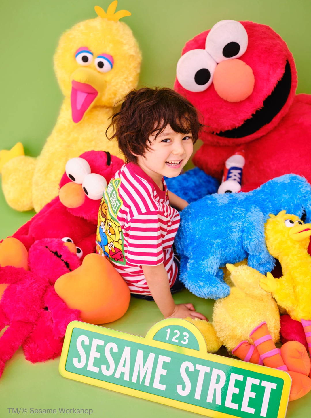 こどもの日にちなんだA BATHING APE × SESAME STREET コラボレーションが5/2 発売 (ア ベイシング エイプ セサミストリート)