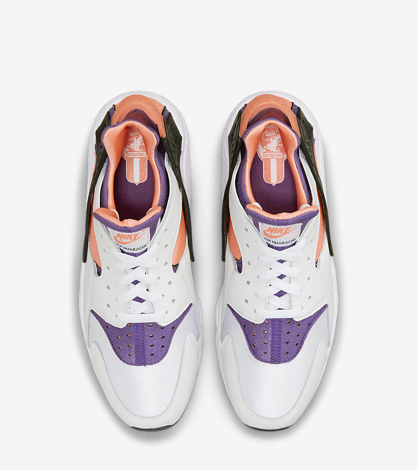 【国内 6/10 発売】ナイキ エア ハラチ “ホワイト/パープル/ブライトマンゴー” (NIKE AIR HUARACHE “White/Purple/Bright Mango”) [DD1068-101]