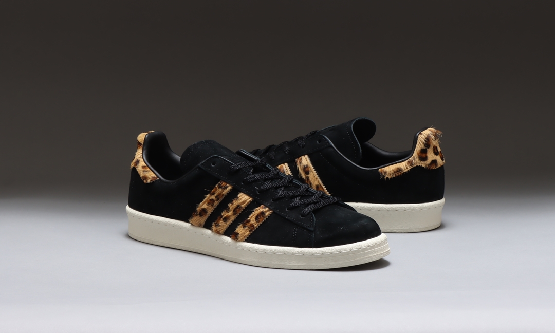 【5/1 発売】日本限定！adidas Originals CAMPUS 80s "Leopard/Core Black/Pale Nude" (アディダス オリジナルス キャンパス 80s "レオパード/ブラック/ペールヌード") [GY0407]