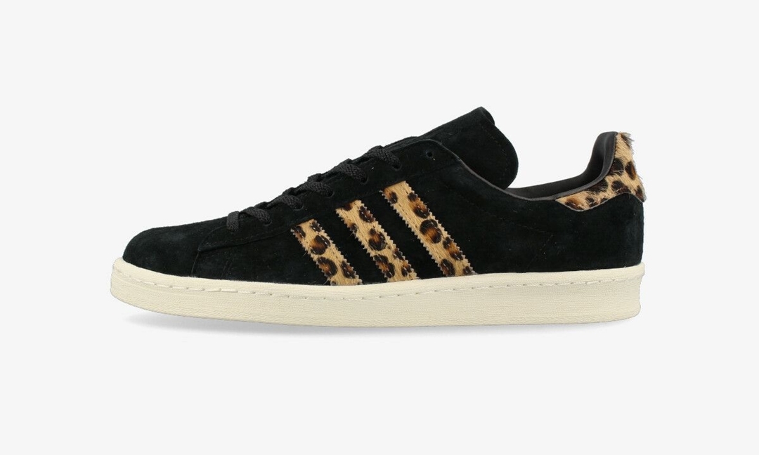 【5/1 発売】日本限定！adidas Originals CAMPUS 80s “Leopard/Core Black/Pale Nude” (アディダス オリジナルス キャンパス 80s “レオパード/ブラック/ペールヌード”) [GY0407]