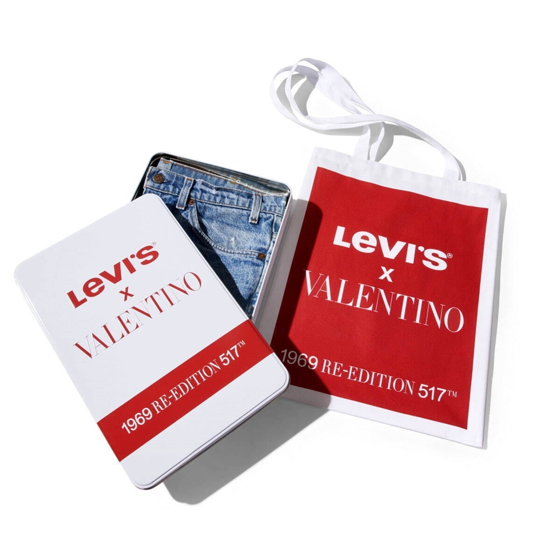 Valentino × Levi’s コラボジーンズが発売 (ヴァレンティノ リーバイス)