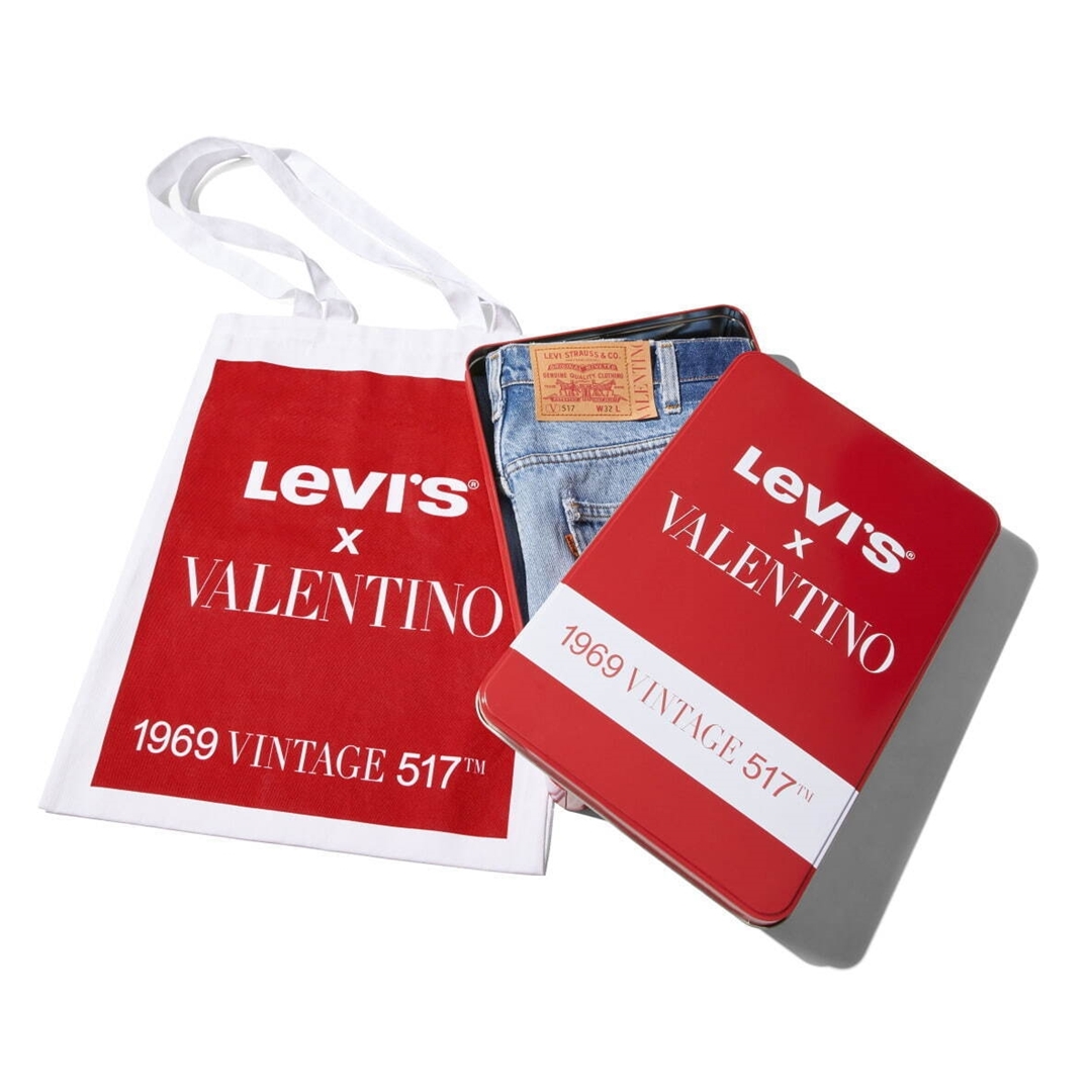 Valentino × Levi’s コラボジーンズが発売 (ヴァレンティノ リーバイス)