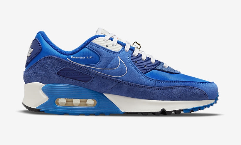 ナイキ エア マックス 90 SE “シグナルブルー/ホワイト/ゲームロイヤル” (NIKE AIR MAX 90 SE “Signal Blue/White/Game Royal”) [DB0636-400]