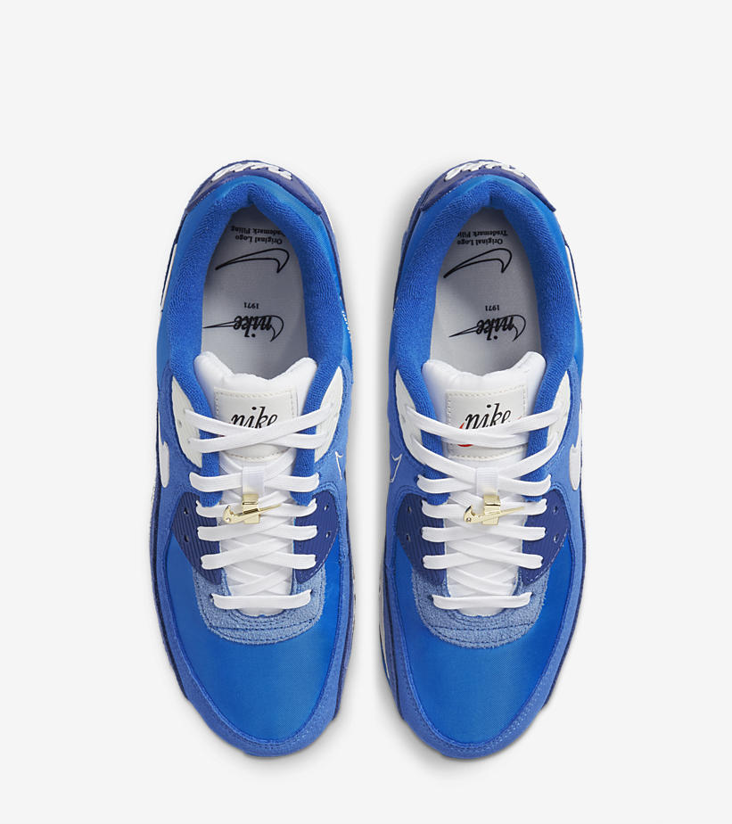 ナイキ エア マックス 90 SE “シグナルブルー/ホワイト/ゲームロイヤル” (NIKE AIR MAX 90 SE “Signal Blue/White/Game Royal”) [DB0636-400]