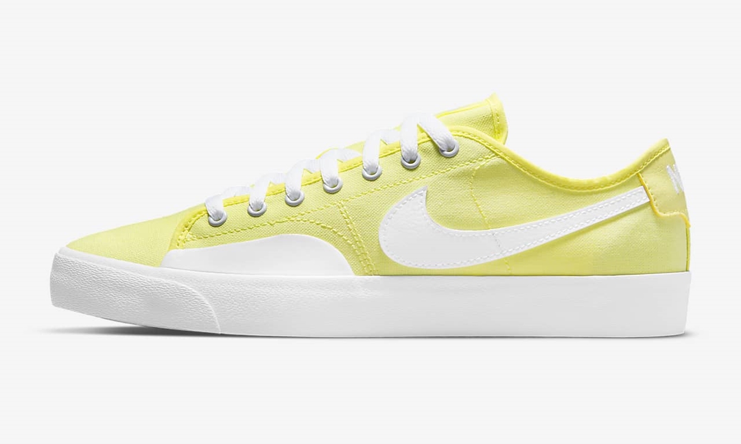 ナイキ SB ブレーザー コート “ライトビガーイエロー/ホワイト” (NIKE SB BLAZER COURT “Light Vigor Yellow/White”) [CV1658-700]