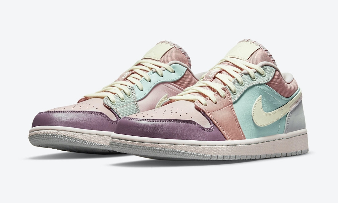 6/1 発売予定！ナイキ ウィメンズ エア ジョーダン 1 ロー “マルチパステル” (NIKE WMNS AIR JORDAN 1 LOW “Multi Pastel”) [DJ5196-615]