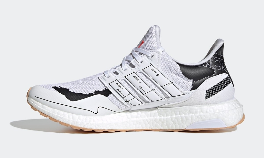 5/1 発売予定！adidas ULTRA BOOST “Schematic/White/Core Black” (アディダス ウルトラ ブースト “スケマティク/ホワイト/コアブラック”) [GY0524,GY0525]