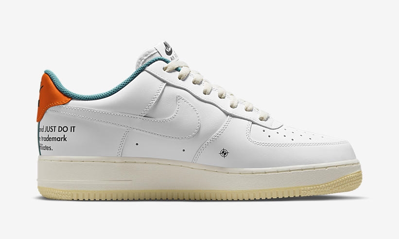 ナイキ エア フォース 1 07 ロー LE “ホワイト/スターフィッシュ” (NIKE AIR FORCE 1 07 LOW LE “White/Starfish”) [DM0970-111]