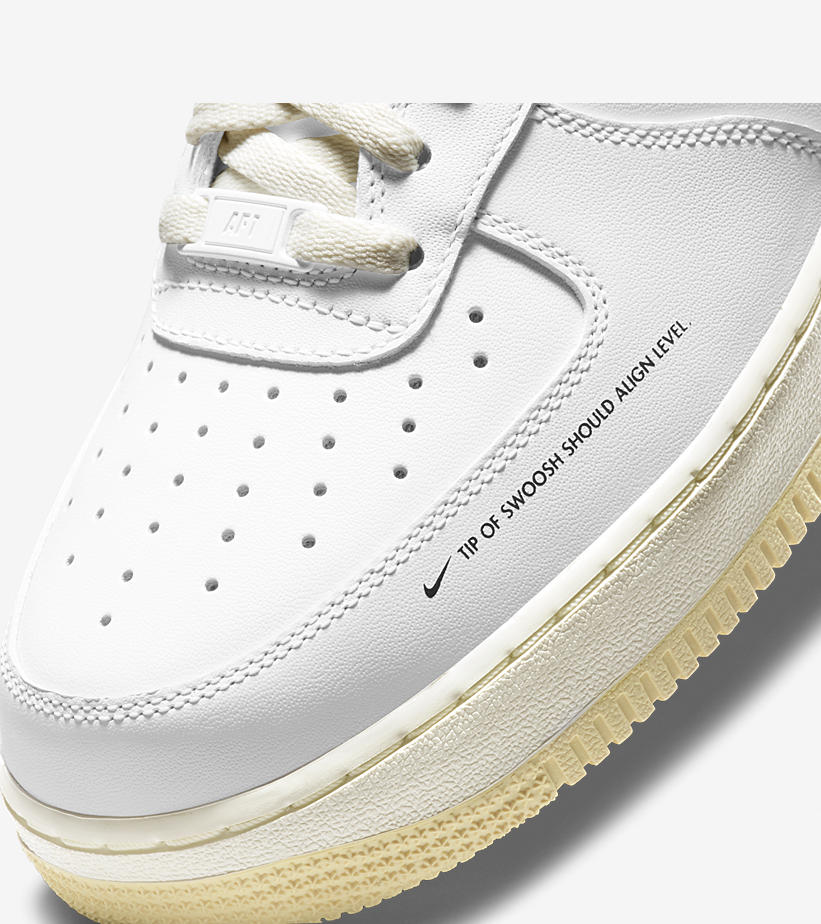 ナイキ エア フォース 1 07 ロー LE “ホワイト/スターフィッシュ” (NIKE AIR FORCE 1 07 LOW LE “White/Starfish”) [DM0970-111]