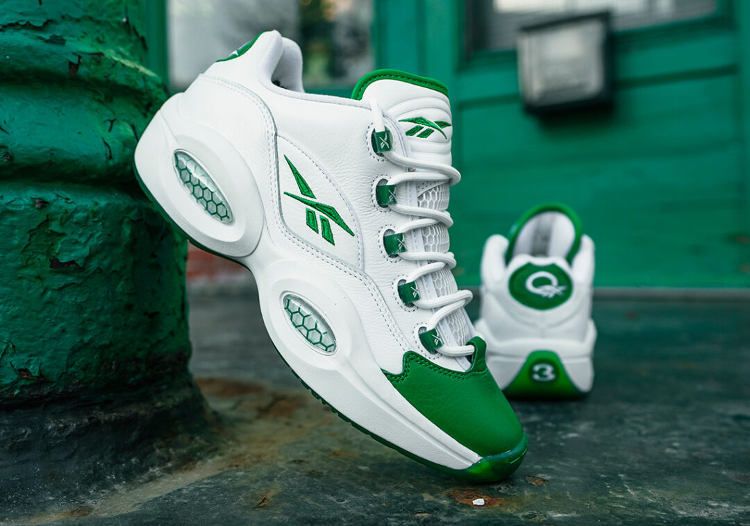 5/14 発売！リーボック クエスチョン ロー “グリーントゥ” (REEBOK QUESTION LOW “Green Toe”) [GZ0367]