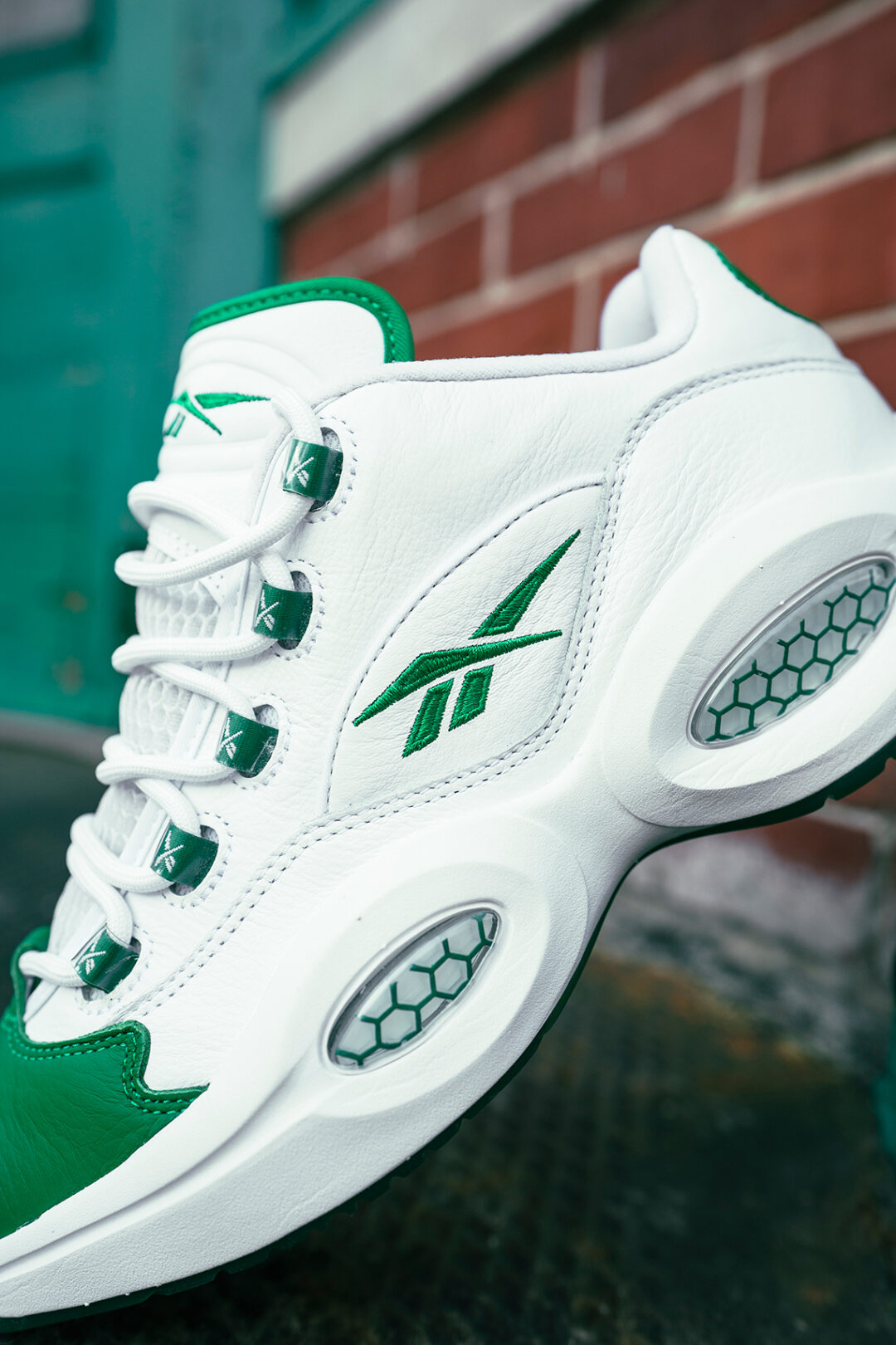 5/14 発売！リーボック クエスチョン ロー “グリーントゥ” (REEBOK QUESTION LOW “Green Toe”) [GZ0367]