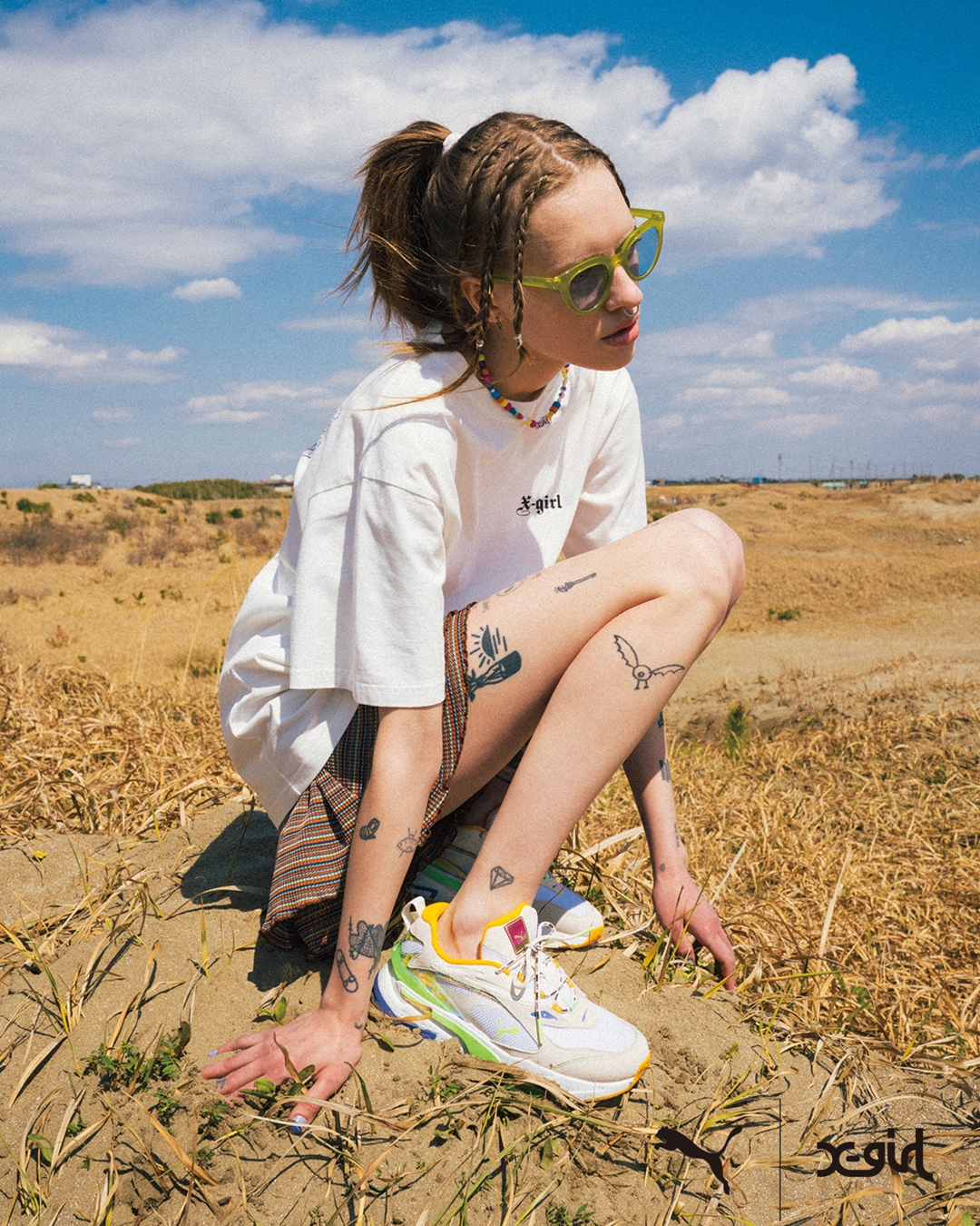 X-girl × PUMA 初コラボレーションが5/28 発売 (エックスガール プーマ)