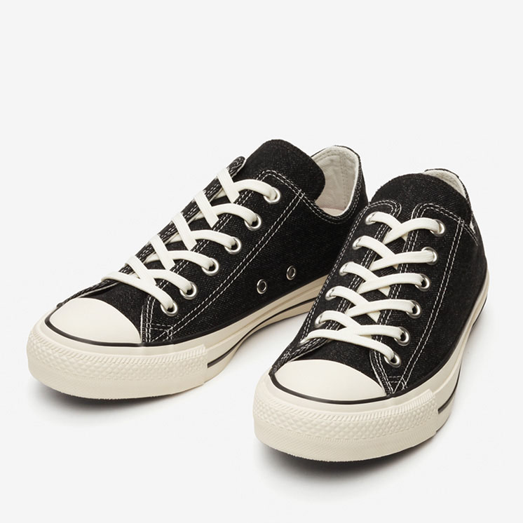 5/21 発売！「岡山デニム」の洗い加工を施したブラックデニムをアッパーに採用した CONVERSE ALL STAR 100 OKAYAMA DENIM OX/HI (コンバース オールスター 100 オカヤマデニム)