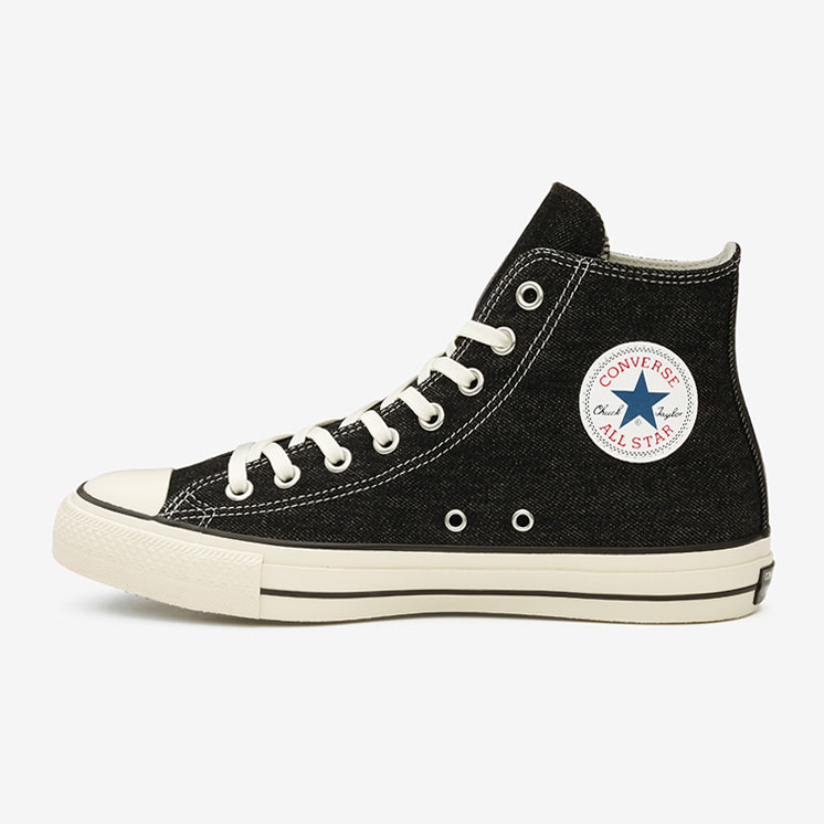 5/21 発売！「岡山デニム」の洗い加工を施したブラックデニムをアッパーに採用した CONVERSE ALL STAR 100 OKAYAMA DENIM OX/HI (コンバース オールスター 100 オカヤマデニム)