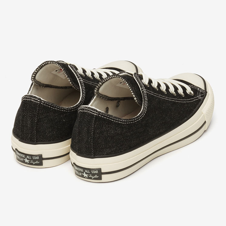 5/21 発売！「岡山デニム」の洗い加工を施したブラックデニムをアッパーに採用した CONVERSE ALL STAR 100 OKAYAMA DENIM OX/HI (コンバース オールスター 100 オカヤマデニム)