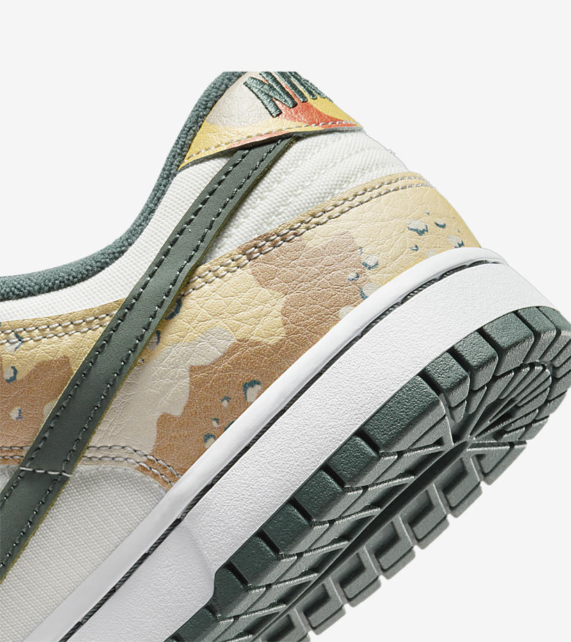 【国内 7/16、7/30 発売】ナイキ ダンク ロー SE “マルチカモ/セイル” (NIKE DUNK LOW SE “Multi Camo/Sail”) [DH0957-100]