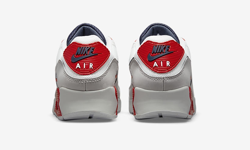 ナイキ エア マックス 90 “ホワイト/ネイビー/レッド” (NIKE AIR MAX 90 “White/Navy/Red”) [DB0625-101]