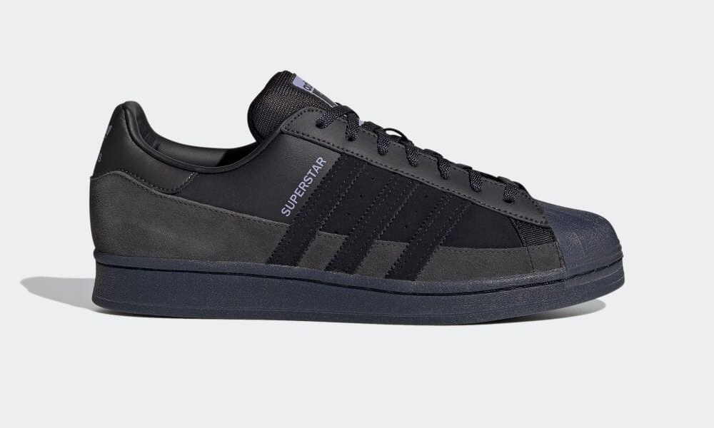 5/6 発売！スケートスタイルのアディダス オリジナルス スーパースター “コアブラック/ダストパープル” (adidas Originals SUPERSTAR “Core Black/Dust Purple”) [FX5564]