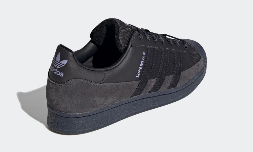 5/6 発売！スケートスタイルのアディダス オリジナルス スーパースター “コアブラック/ダストパープル” (adidas Originals SUPERSTAR “Core Black/Dust Purple”) [FX5564]