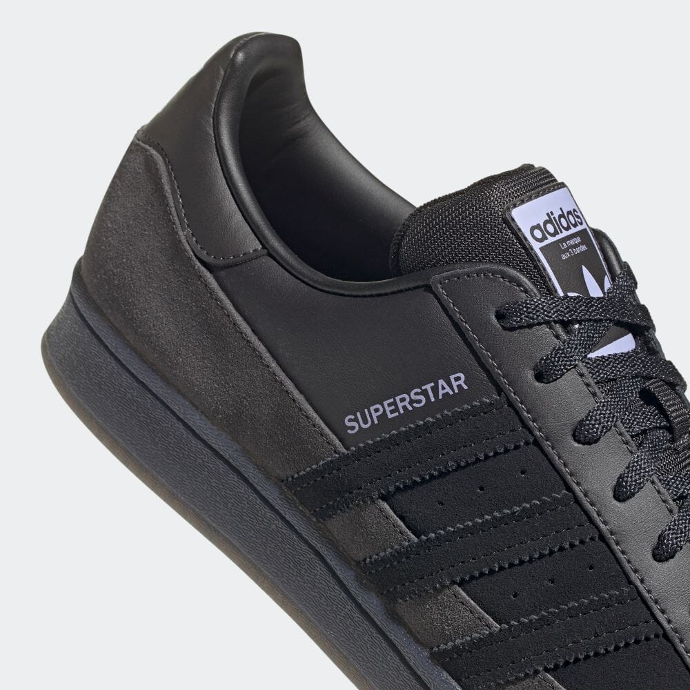 5/6 発売！スケートスタイルのアディダス オリジナルス スーパースター “コアブラック/ダストパープル” (adidas Originals SUPERSTAR “Core Black/Dust Purple”) [FX5564]