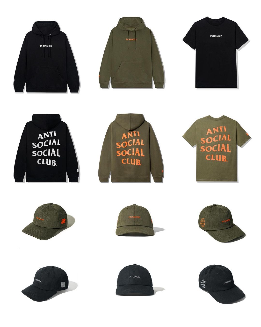 Anti Social Social Club × UNDEFEATED 最新コラボ”PARANOID”が、5/8 発売 (アンチ ソーシャル ソーシャル クラブ アンディフィーテッド)