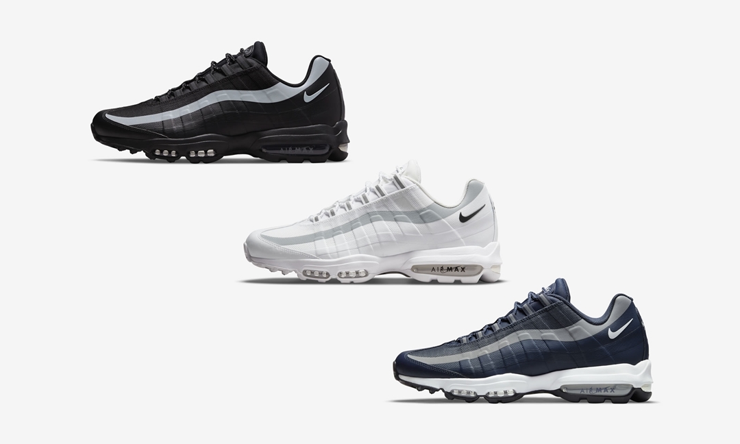 ナイキ エア マックス 95 ウルトラ “ブラック/ホワイト/ネイビー” (NIKE AIR MAX 95 ULTRA “Black/White/Navy”) [DM9103-001,100,400]