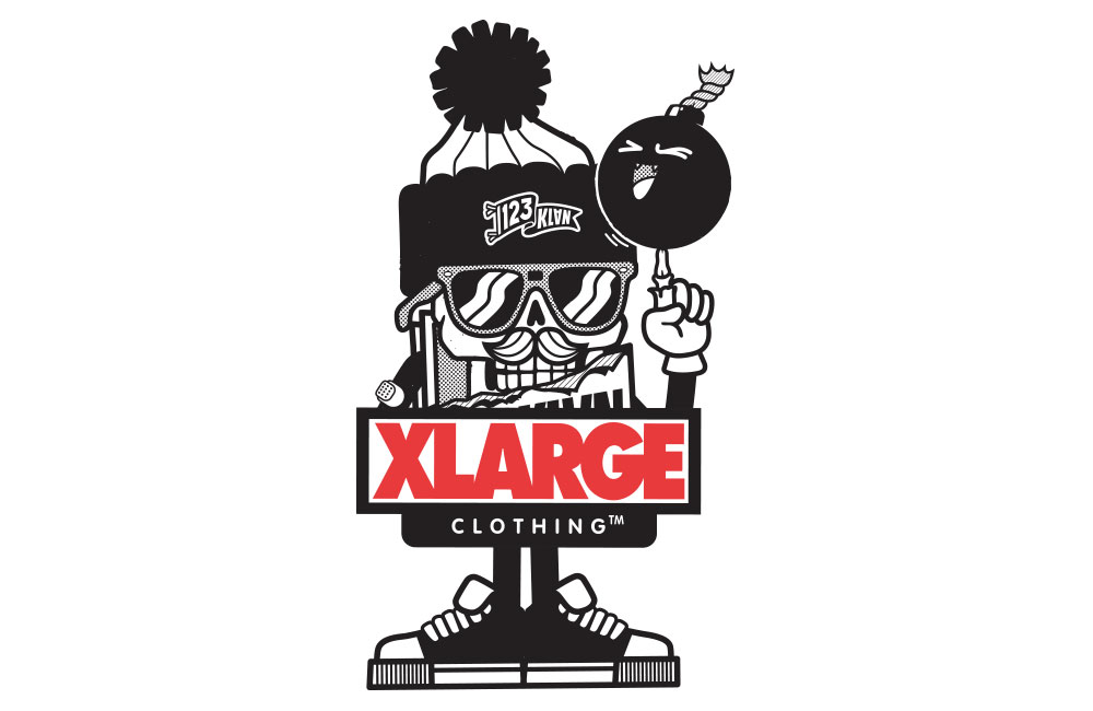 XLARGE × 123KLAN コラボレーションが5/8 発売 (エクストララージ ワン･トゥー･スリー･クラン)