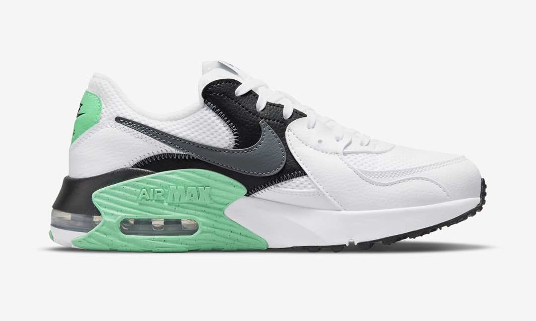 ナイキ エア マックス エクシー “ホワイト/グリーングロー” (NIKE AIR MAX EXCEE “White/Green Glow”) [DM8346-100]