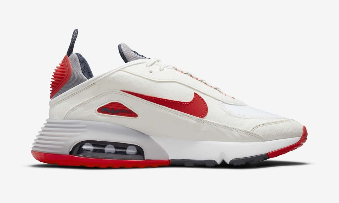 ナイキ エア マックス 2090 “ホワイト/レッド” (NIKE AIR MAX 2090 “White/Red”) [DH7708-100]