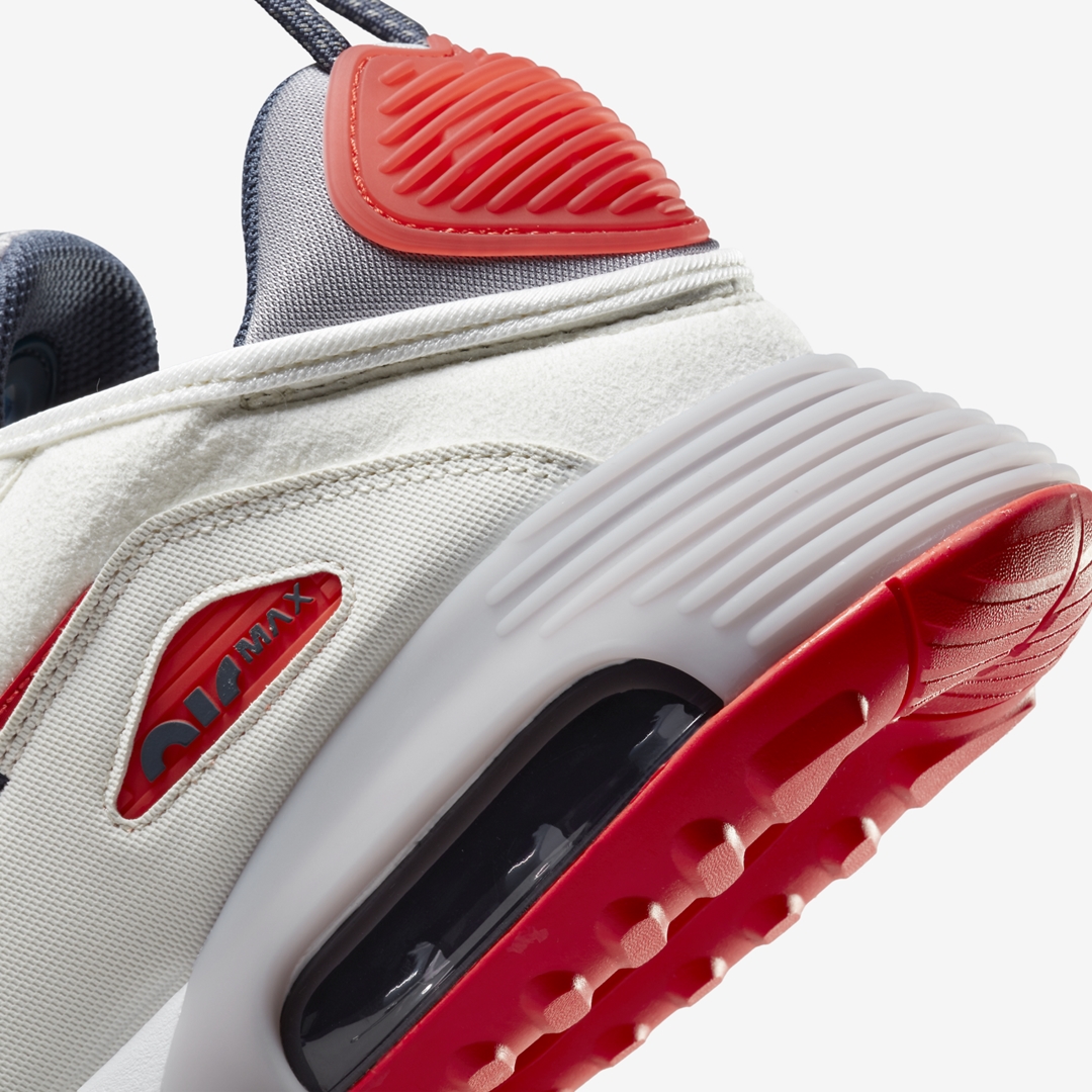 ナイキ エア マックス 2090 “ホワイト/レッド” (NIKE AIR MAX 2090 “White/Red”) [DH7708-100]