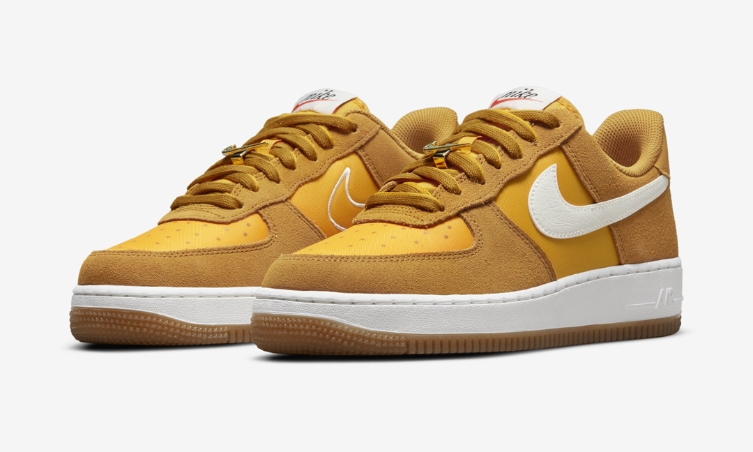 2021年 発売予定！ナイキ エア フォース 1 07 ロー “ファースト ユーズ 6/18 1971/ゴールド/ホワイト” (NIKE AIR FORCE 1 07 LOW “First Use June 18, 1971/Gold/White”) [DA8302-700]