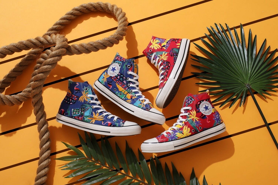 5/25 発売！80年代のアーカイブモデル「RED PACIFIC」と「BLUE PACIFIC」をアップデートした CONVERSE ALL STAR US RETROPACIFIC HI (コンバース オールスター USレトロパシフィック)