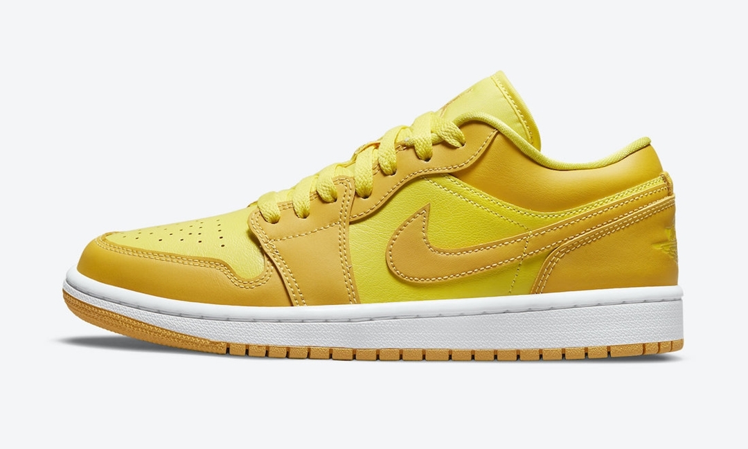 【国内 8/9 発売】ナイキ ウィメンズ エア ジョーダン 1 ロー “イエロー” (NIKE WMNS AIR JORDAN 1 LOW “Yellow”) [DC0774-700]